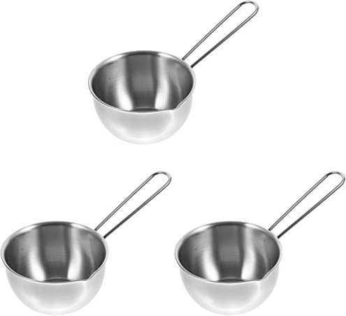 OUSIKA Sushi for Pouring Pan Dog Appetizer Pot Creamer with Restaurant Cat Dish Portable Multi-use Pitcher Scoop Soup Bowl Saucepan Measuring Lid Scale Seasoning Soy Pets Cup Design Wok
