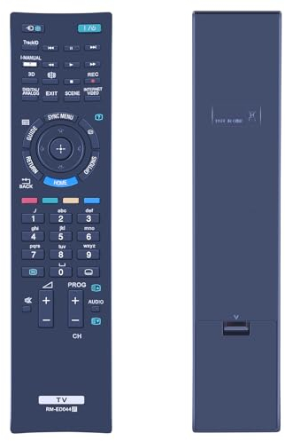 GOUYESHO RM-ED044 Ersatz Fernbedienung passend für Sony Kompatibel mit KDL-40EX723 KDL-37EX723 KDL-55EX721 KDL-46EX721 KDL-55EX728 KDL-46EX728 KDL-40HX725 KDL-60NX720 KDL-55NX720 KDL-46NX725