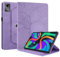 Succtopy Funda para Lenovo Tab M11 11 Pulgadas 2024 (TB330) Rotación de 360 Grados Carcasa con Función de Soporte Lenovo Tab M11 11 PU Protectora Tableta Cover Lenovo Tab M11 2024 Violeta