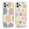 Foonary 2 Stück Transparent Hülle für Apple iPhone 11 Pro 5,8, Handyhülle mit Frauen Mädchen Aesthetic Smiley Muster Motiv Design Case, Silikon Schutzhülle Cover für iPhone 11 Pro, Smiley 01