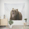 EHOMERY Wandbehang Comic Wanddecke Lang Tragen Gobelin Wandbehang Wandtuch Schlicht Wohnzimmer Schlafzimmer Wandbehang Dekoration 200x200cm