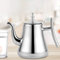 Bouilloire en Acier Inoxydable de Haute qualité, Théière épaisse, Cafetière avec Infuseur en Verre, pour Hôtel et Restaurant (2.0L)