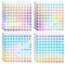 Simarro 1200pcs Number Stickers (1-400), Self-Adhesive, Waterproof, Round, Laser Stickers for Organizing Nail Polish Bottles, Nail Sample Sticks, Lipstick Organizing