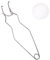 Ensemble de creusets professionnels à quartz - Pince à fouet - Outil de fabrication de bijoux - Fournitures de moulage en métal - Plat pour fondre