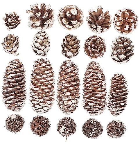 STOBOK 1 Satz DIY handgefertigte Materialien Weihnachtsbaum Tannenzapfen zum Basteln künstlich bastelset bastelsets für DIY Pine Cone getrocknete tannenzapfen für DIY
