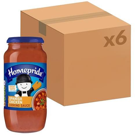 Homepride Meatball Cooking Sauce, 485 g Jar (6-Pack)