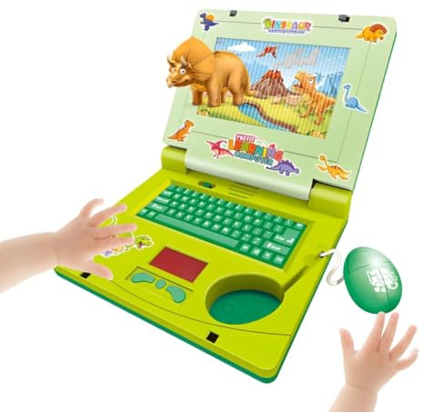 Preschool Educational Notebook Electronic Activity Computer Toy Set