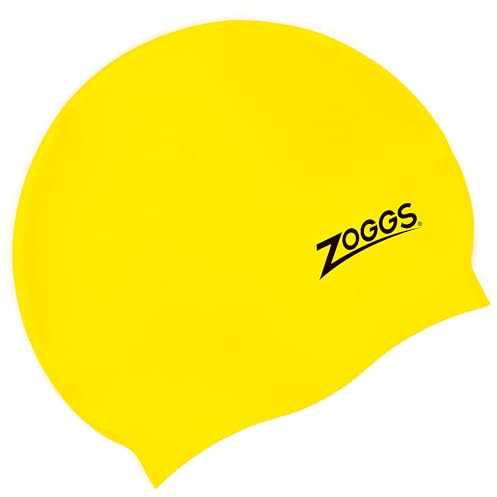 Zoggs Badekappe Silicone Cap, Yellow, onesize, 300776