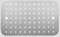 Gastrobedarf Westerbarkey Abdeckplatte gelocht aus Edelstahl für Spülbecken 500x300x300mm