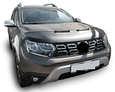 AB3-00040 Auto BRA kompatibel mit Dacia Duster II 2018-2024 Haubenbra Steinschlagschutz Motorhaubenschutz Tuning Bonnet Bra