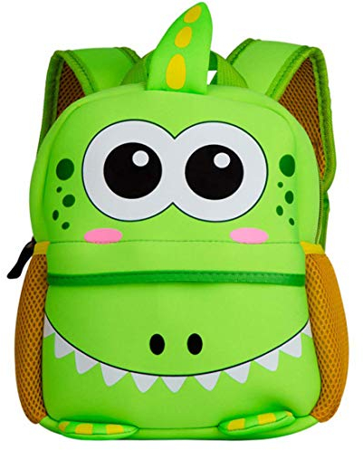 BAIGIO Dino Kinderrucksack Wasserdichter Kinder Mini Schulrucksack KinderruckSack Jungen Mädchen Kleinkind Kinder Schule Tasche mit Tier Design (Dinosaurier, S)