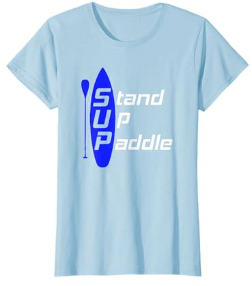 Stand Up Paddle - SUP-Board & Paddel Wassersport Paddling T-Shirt