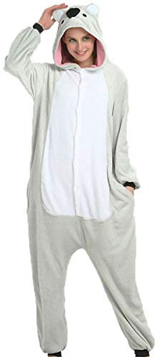 G5 APPAREL Adults Kigurumi Onesie Koala - Grey