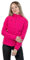IZAS - Felpa Polar per Donna - Giacca in Pile con Collo Alto e Cerniera - Pile Invernale Leggero - Asciugatura Rapida - per attività Outdoor - Padru Nero e Fucsia - XL
