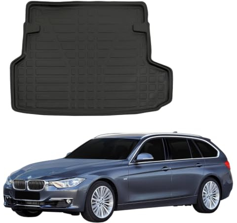 SCOUTT Kofferraumwanne TPE für BMW 3 Series F31 Kombi 2012-2019 Schwarz