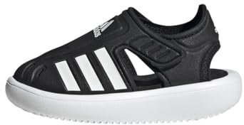 adidas Mixte bébé Closed-Toe Summer Water Sandals, Core Black/Cloud White/Core Black, 22 EU
