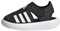 adidas Mixte bébé Closed-Toe Summer Water Sandals, Core Black/Cloud White/Core Black, 22 EU