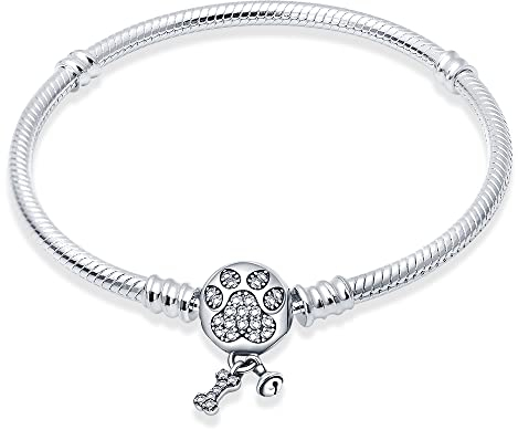 Pandach Armband Damen 925 Sterling Silber, Armbänder Moments Schlangen-Gliederarmband Armkette Valentinstag Muttertag Geburtstags Weihnachten Geschenk für Frauen Freundin Mama