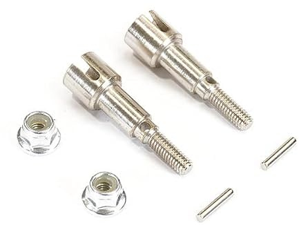 FTX Tracer Metal Rear Wheel Shafts, Pins & M4 Nuts