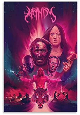 DUCCE Bilder Wohnzimmer Modern 60x90cm Mandy Filmposter Leinwand Wandkunst Raumbilder Geschenke Dekoration Kein Rahmen