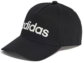 adidas Unisex DAILY CAP, Black / White / White, one size OSFY