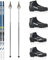 Fischer Langlaufski-Set Summit klassisch + Bindung + Schuhe + Stöcke (194 cm Länge (für 73 bis 81 Kg))