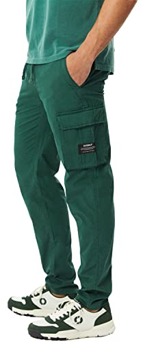 Ecoalf Herren PARKERALF Trousers Man Cargo-Hose Mann, Green, 0036