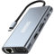 AdroitGoods 11 in 1 USB C Hub - Adaptateur USB C - Apple - USB to Hdmi/Vga - Mac Book - USB c Dock - 4K HDMI - Ethernet 100Mbp/s