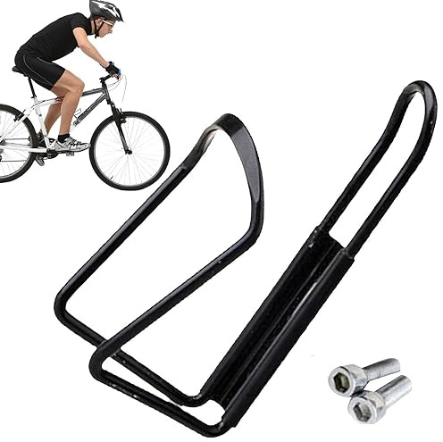 WOTEG Wasserflaschenhalter für Fahrrad - Fahrrad-Getränkehalter, Flaschenhalter - Fahrradflaschenhalterung mit Schrauben, Leichter Fahrradflaschenhalter, universelles Fahrradzubehör für Radfahren