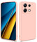 HSP Coque pour Xiaomi Poco X6 5G [Anti-poussière] étui de Protection en Silicone TPU Premium | Résistant aux Chocs | Protecteur d'écran et de caméra | Housse Ajustement Parfait Mat | Rose