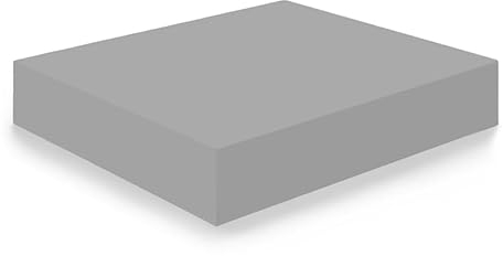 HOGAR24 ES - Plancha de Espuma Poliuretano Multiusos - Medida: 55 x 115 x 11 cm de Grosor - Dureza Media - Densidad 30 KG/m3