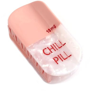 Chill Pill Hair Claw Clip Apotheke Claw Clip Personalisierte Kralle Haar Clip Fun Sommer Acetat Haar Kralle Zubehör für Frauen 1PC