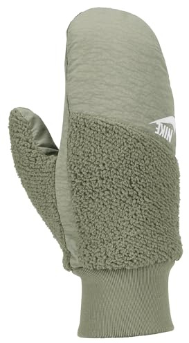 NIKE U Lm High Pile Fleece Handschuhe, Farbe: light army/jade horizon/white Baumwolle, Polyester, Größe: L, N.101.1755.315.LG