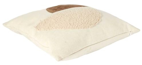 HOME DECO FACTORY Bouclé-Kissen Komfort Eleganz 40x40 cm Taupe | Polyester, Bouclé-Kissen, 40x40 cm, Komfort und Eleganz, Wohn- oder Schlafzimmer, Beige und Taupe