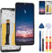 MinTroSD Nuovo Display Touch Screen Per Cubot Note 50 Display LCD Sostituire Parti Con Strumenti.(con telaio)