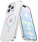 BENTOBEN Cover Magnetica per iPhone 15 Pro Max, Compatibile con MagSafe, Custodia per iPhone 15 Pro Max Cellulare Paraurti [Anti-ingiallimento], Custodia Protettiva Antiurto, Trasparente