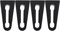 Jodriva Türschloss-Pufferdämpfer, Taube Dichtung, Stopper, Deadener, for Skoda, Fabia, for KODIAQ, for Octavia, Rapid, for Superb Yeti, Schalldämmung, leise Dämpfer für Autotürscharniere