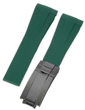 APVMFMKLTG Cinturino For Orologio Adatto For Rolex Adatto For DAYTONA Adatto For SUBMARINER Adatto For Yacht-Master Adatto For GMT Explorer Silicone 20 Accessori For Orologio In Gomma Bracciale For Or
