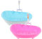 YARNOW 2 Pezzi Vasca Da Bagno Mini Tazza Da Vasca Plastica Riutilizzabile