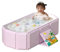 Kinder Faltbare Badewanne - Faltbare Badewanne Für Kleinkinder | Rutschfeste Duschwanne für Badezimmer, Kindertagesstätte, Reise, Kinderzimmer, Hotel und Körperreinigung für Kinder von 0–8
