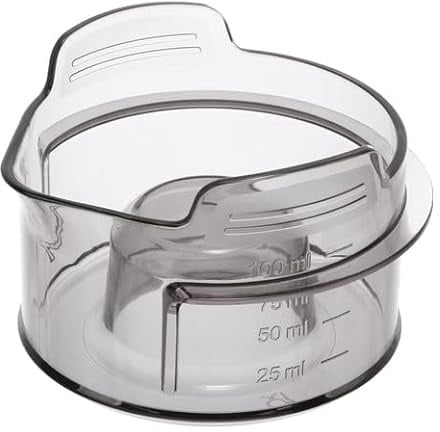 ensipart Messbecher für Cookit kompatibel mit Bosch 10012229 transparenter Deckeleinsatz mit Messbecherfunktion für Küchenmaschine