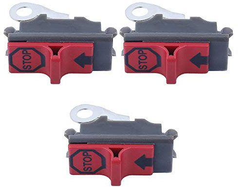 Haishine 3Pcs Interruttore di arresto di arresto di accensione/spegnimento per Husqvarna 50 51 55 61 142 137 254 257 261 262 268 272 281 288 3120 Parti di motosega