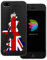 dessana London Muster transparente Schutzhülle Handy Case Cover Tasche für Apple iPhone 5/5S/SE United Kingdom