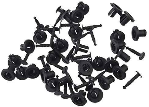 B Baosity 30pcs Clips Rivet de Pare-Chocs en Plastique ABS 7703072360 pour Renault