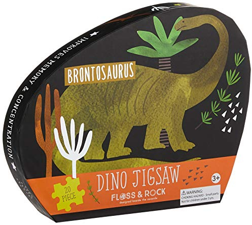 Floss & Rock Puzzle 20 Teile Dinosaurier