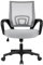 Yaheetech Bürostuhl, Ergonomischer Schreibtischstuhl mit Netzbespannung und Armlehnen, Drehstuhl aus Mesh, Chefsessel Wippfunktion, Höhenverstellbar Rückenschonend bis 136kg Belastbar, Grau