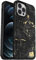 OtterBox Symmetry Case for iPhone 12 Pro Max, Shockproof, Drop proof, Protective Thin Case, 3x Tested to Military Standard, Black/Gold