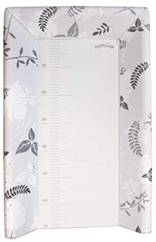 DOMIVA Plan à Langer avec Matelas Intégré Poème Gris 50 x 80 cm 1 Unité 1500062
