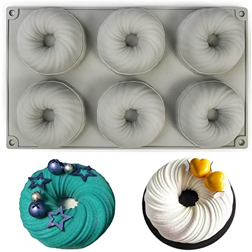 KangBaz Stampi per Dolci Particolari, Stampi in Silicone per Dolci, Stampo Torta, Stampi Silicone con Strumenti, Stampi per Dolci Rendere Crostini Torta di Mousse Pane