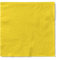 Tissue Serviette 3-lagig saugstark Ideal für Partys Feste und Gastronomie 33 x 33 cm 100 Stück Farbe gelb